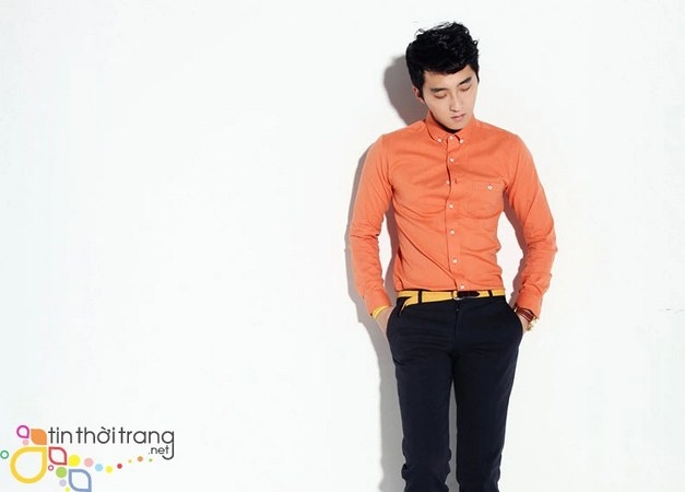 Áo sơ mi nam dài tay ca tinh lịch lãm