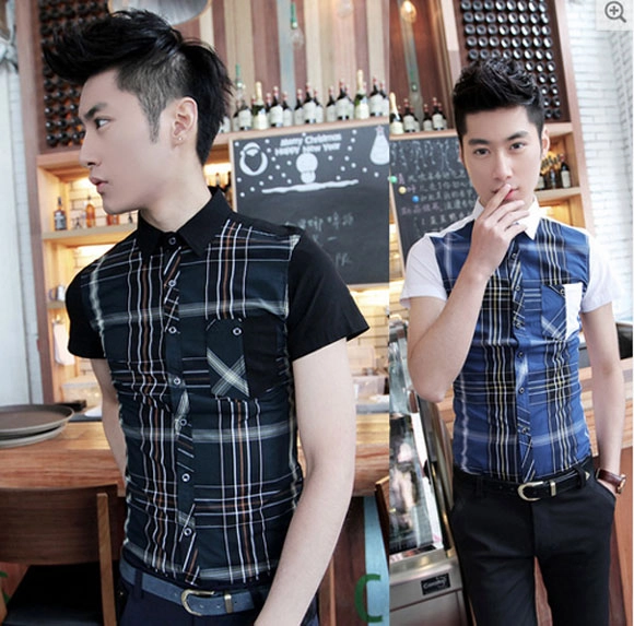Áo sơ mi nam hàn quốc cho chàng sành điệu dạo phố