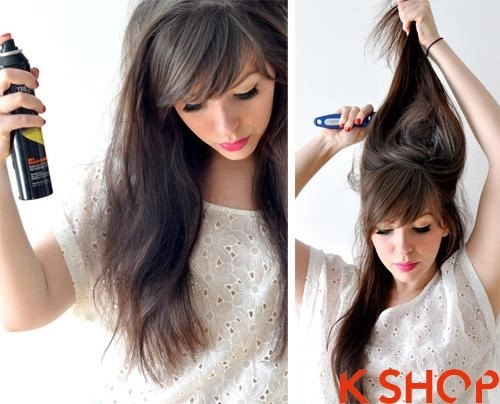 Cách búi tóc đẹp như sao hàn tại nhà cho bạn gái