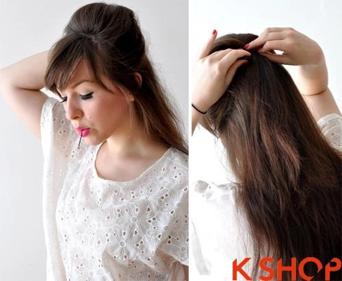 Cách búi tóc đẹp như sao hàn tại nhà cho bạn gái