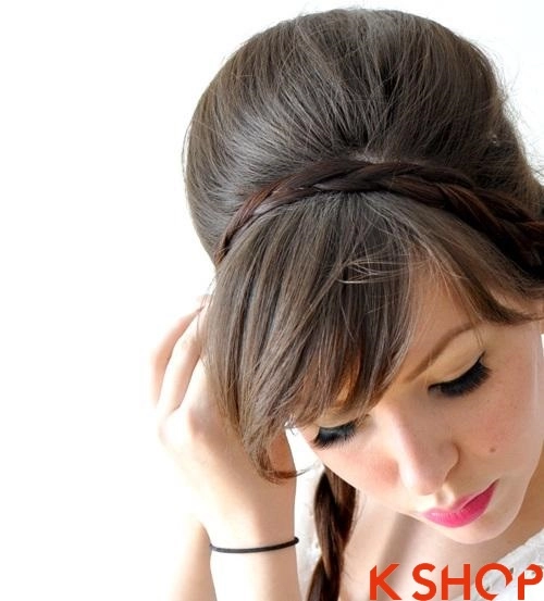 Cách búi tóc đẹp như sao hàn tại nhà cho bạn gái