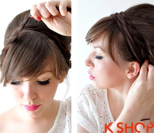 Cách búi tóc đẹp như sao hàn tại nhà cho bạn gái