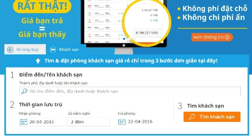 Câu hỏi thường gặp khi đặt phòng và vé máy bay qua mạng