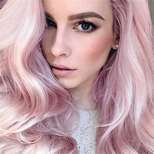 Màu tóc hot nhất 2016 mang tên hồng thạch anh