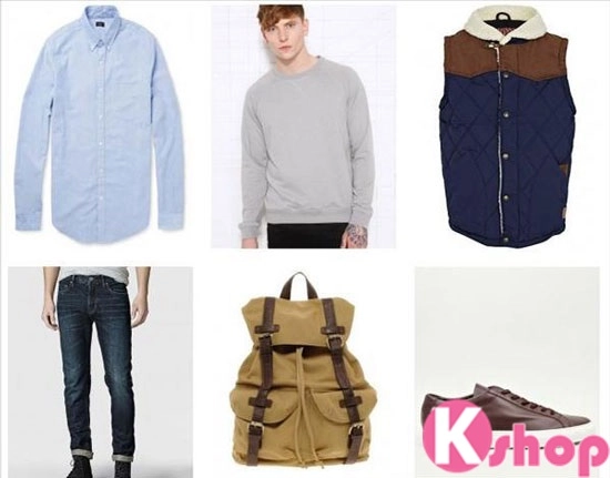 Mix áo khoác gile nam lịch lãm quyến rũ