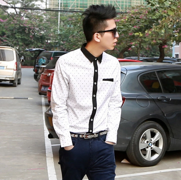 Những mẫu sơ mi nam hàn quốc sành điệu cho chàng