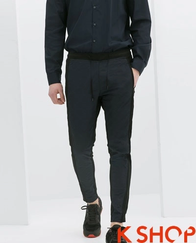 Quần sweatpants nam ống bó đẹp