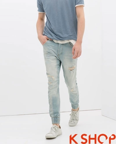 Quần sweatpants nam ống bó đẹp