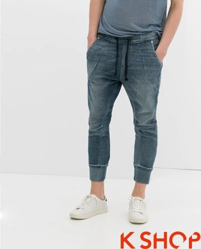 Quần sweatpants nam ống bó đẹp