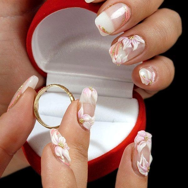 18 mẫu nail sang trọng quý phái cho cô dâu