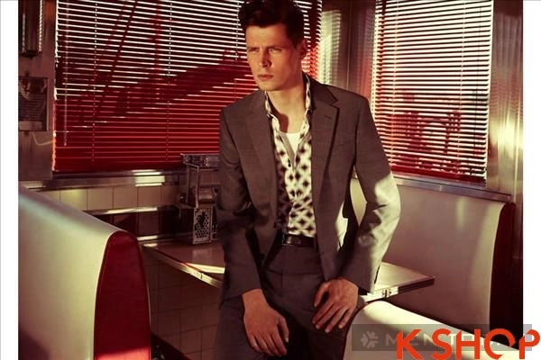 Áo khoác nam lookbook của ressi đơn giản hiện đại