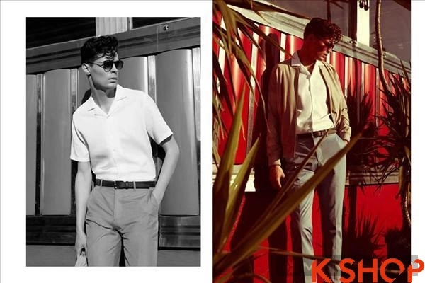 Áo khoác nam lookbook của ressi đơn giản hiện đại