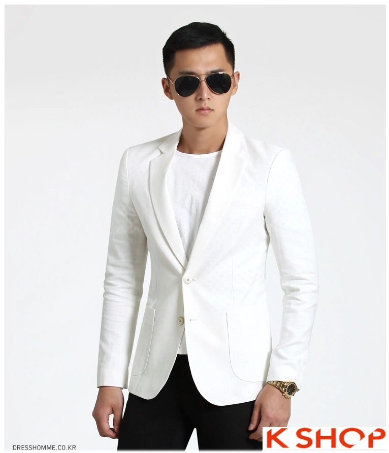 Áo vest nam trắng công sở làm xiêu lòng phải đẹp