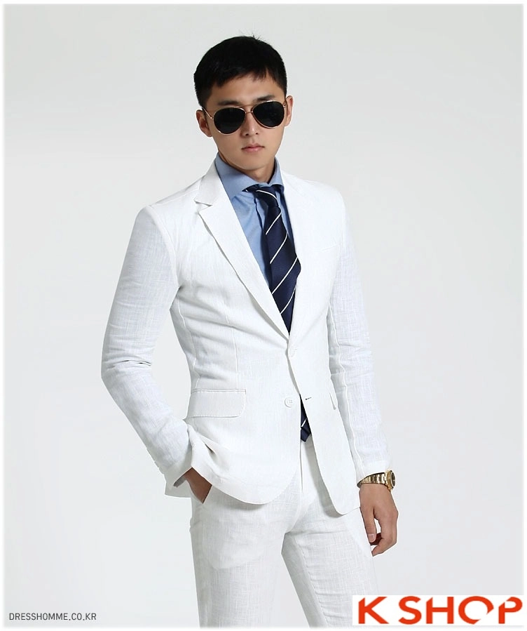 Áo vest nam trắng công sở làm xiêu lòng phải đẹp