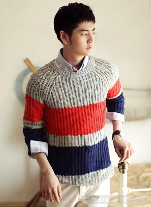 Mix đồ nam cùng sơ mi vào ngày se lạnh