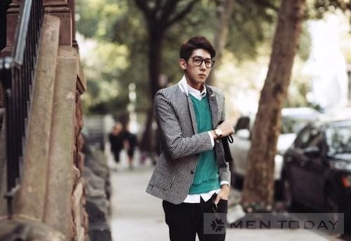 Mix đồ nam cùng sơ mi vào ngày se lạnh