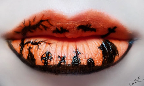 Những cách vẽ môi cho đêm halloween ấn tượng nhất