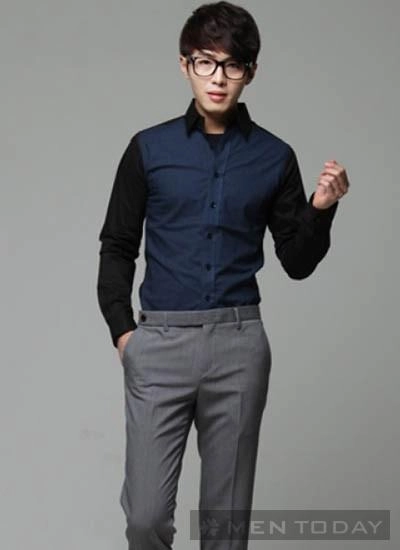 Những mẫu sơ mi công sở cho chàng trẻ trung