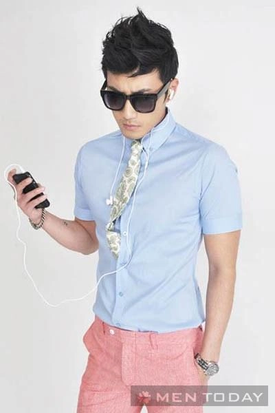 Những mẫu sơ mi công sở cho chàng trẻ trung