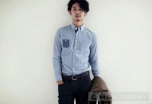 Sơ mi denim lịch lãm phong cách cho quý ông