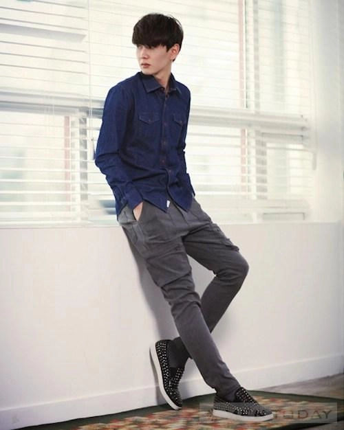 Sơ mi denim lịch lãm phong cách cho quý ông