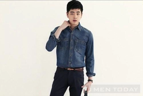 Sơ mi denim lịch lãm phong cách cho quý ông