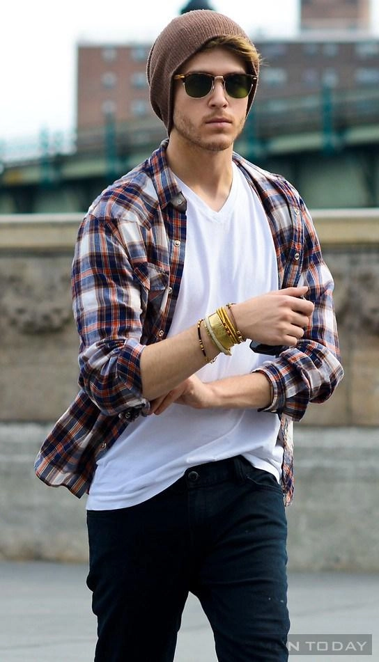Street style năng động của bạn trai toàn thế giới