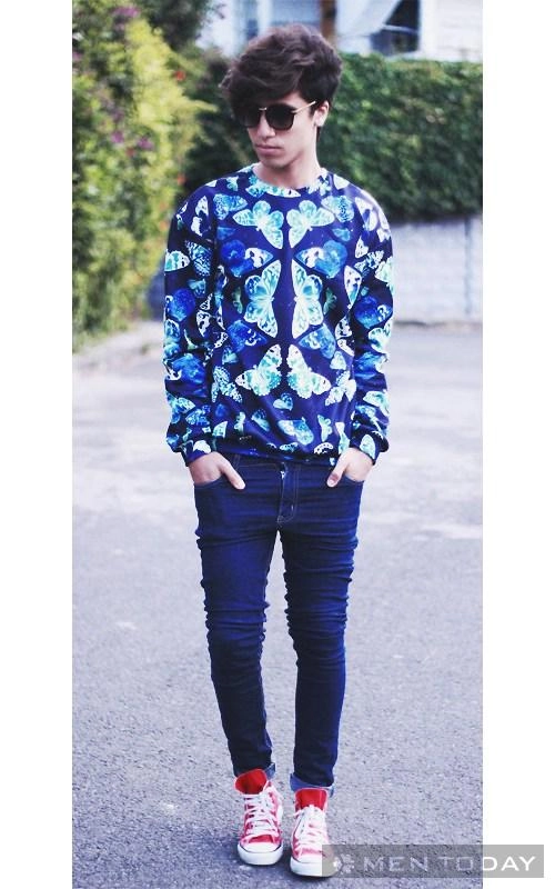Street style năng động của bạn trai toàn thế giới