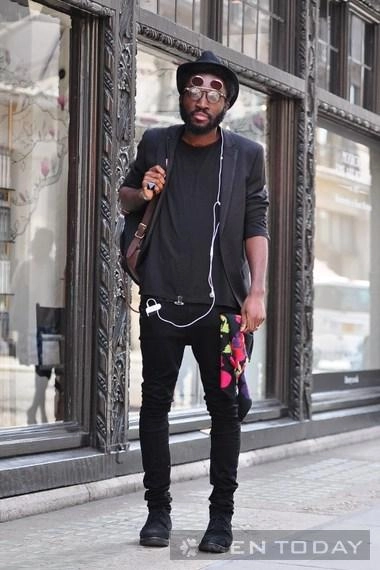 Street style năng động của bạn trai toàn thế giới