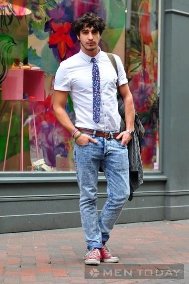 Street style năng động của bạn trai toàn thế giới