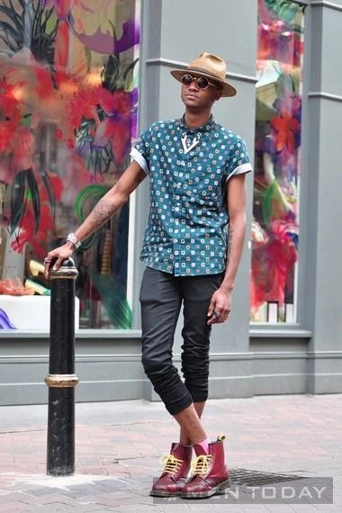 Street style năng động của bạn trai toàn thế giới
