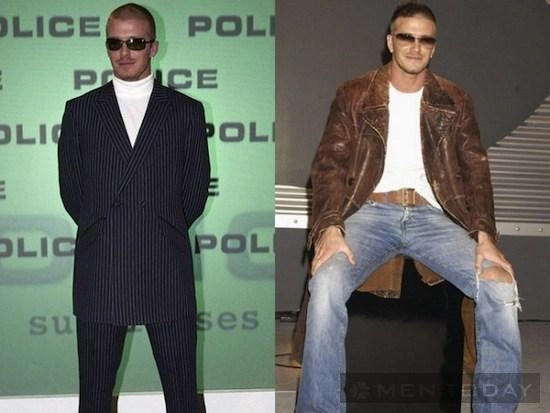 Thời trang trong suốt sự nghiệp của david beckham