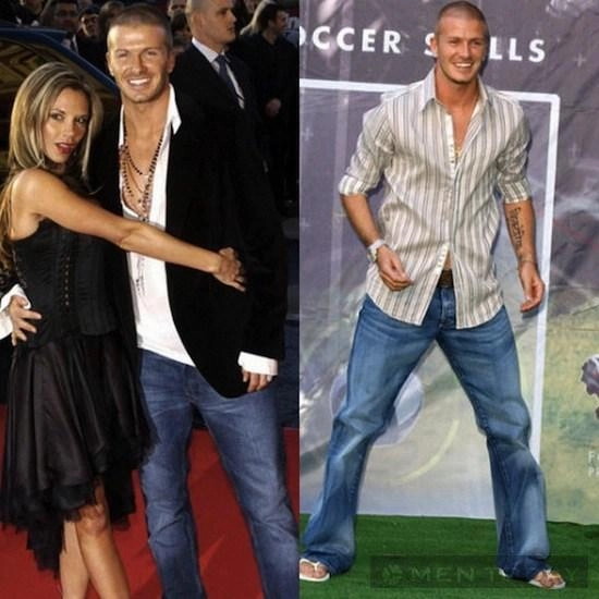 Thời trang trong suốt sự nghiệp của david beckham