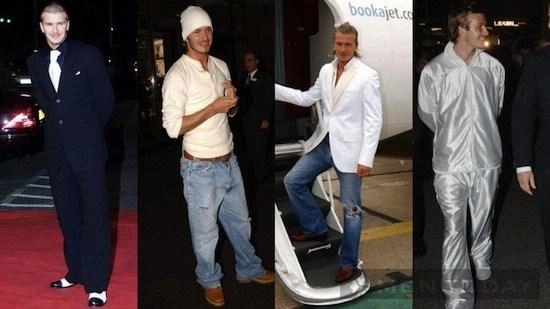 Thời trang trong suốt sự nghiệp của david beckham