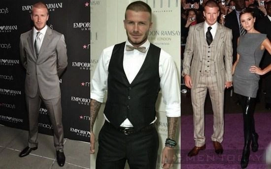 Thời trang trong suốt sự nghiệp của david beckham