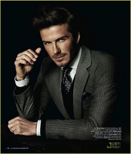 Thời trang trong suốt sự nghiệp của david beckham