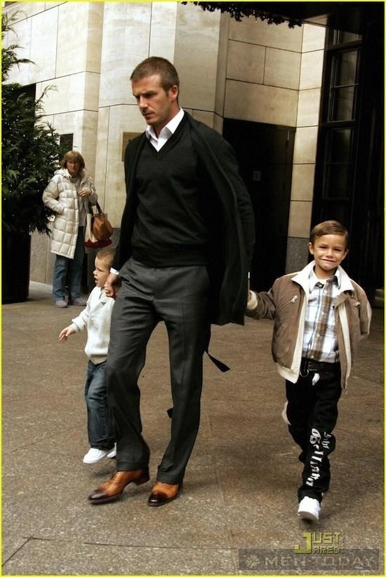 Thời trang trong suốt sự nghiệp của david beckham