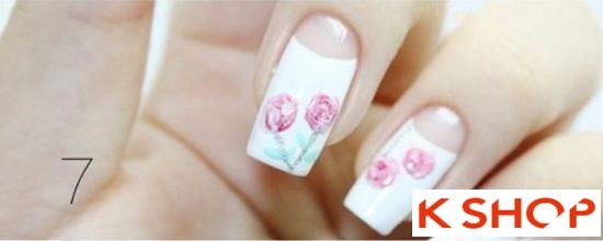 3 cách vẽ móng tay họa tiết hoa đơn giản