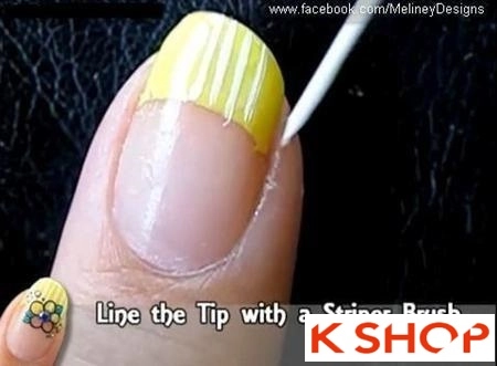 3 cách vẽ móng tay họa tiết hoa đơn giản