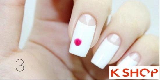 3 cách vẽ móng tay họa tiết hoa đơn giản