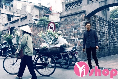 Áo khoác nam thanh lịch ấm áp dạo phố hà nội