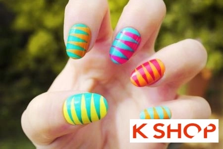 Cách sơn móng tay màu neon đơn giản mà đẹp