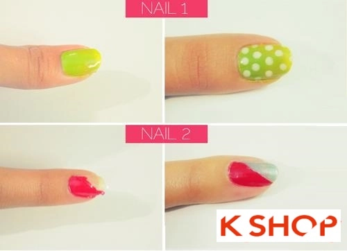 Cách sơn móng tay màu neon đơn giản mà đẹp