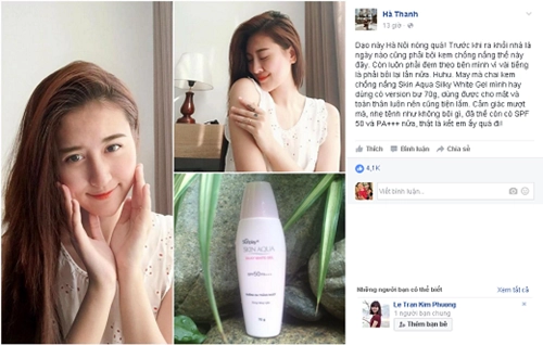 Hotgirl hà thành khoe da rạng ngời