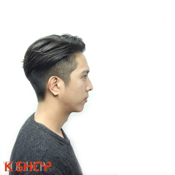 Tóc nam chải ngược undercut đẹp như nam thần holywood