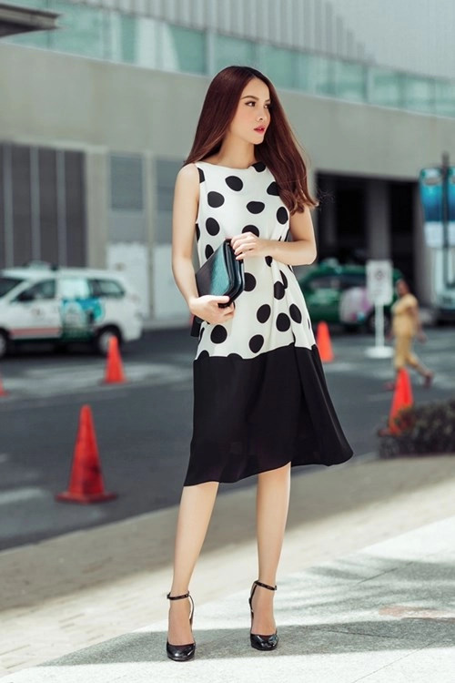 Xuống phố cá tính đa phong cách cùng yến trang