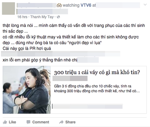 Bộ sưu tập 3 tỉ đồng chung kết hoa khôi áo dài bị ví như hàng chợ