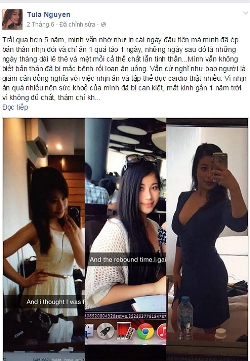 Tâm sự của cô gái ép cân đến độ bị mất kinh nguyệt 1 năm