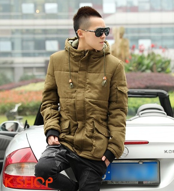 Áo khoác dạ nam hàn quốc cho chàng chuẩn men