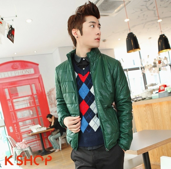 Áo khoác dạ nam hàn quốc cho chàng chuẩn men